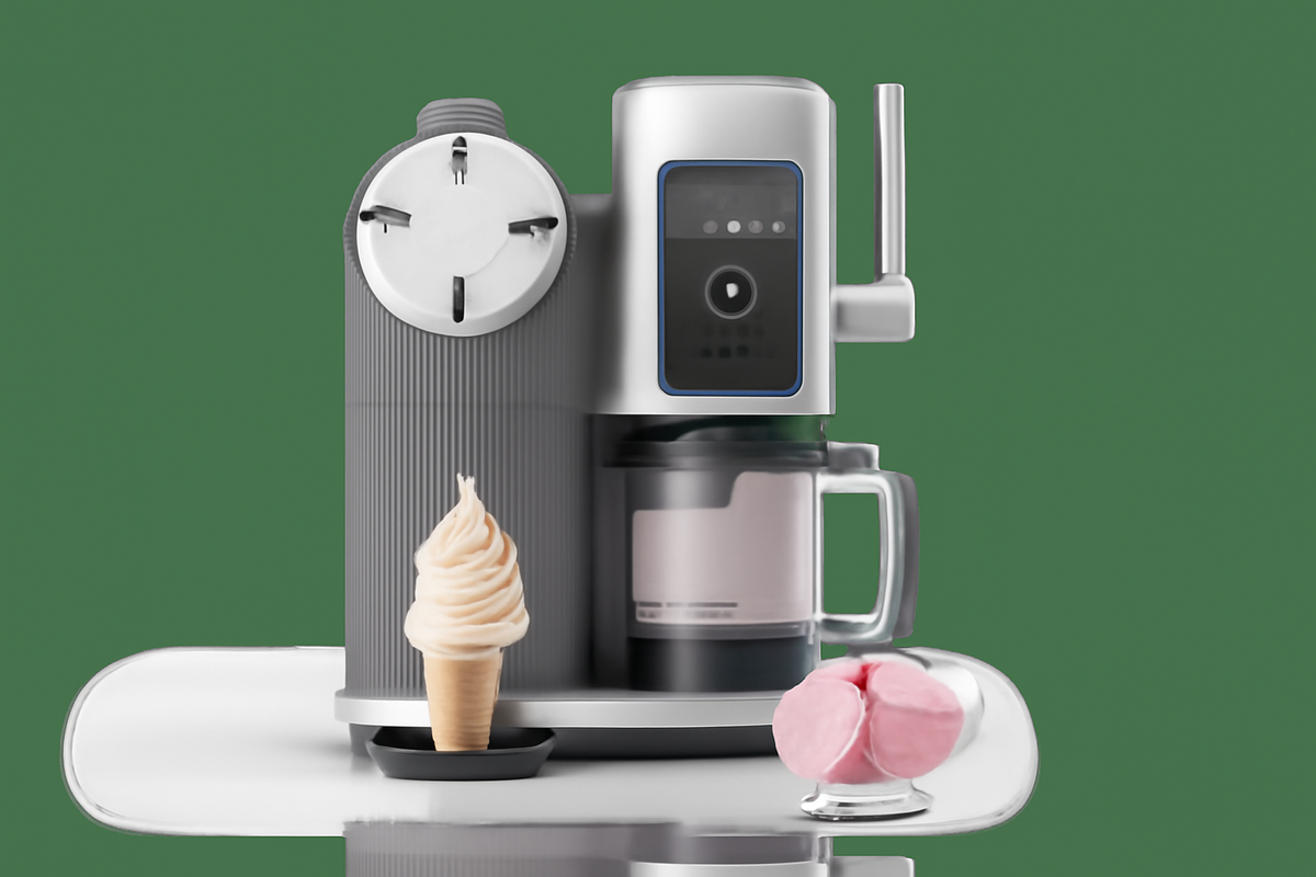 Soft Serve Ice Cream Machine