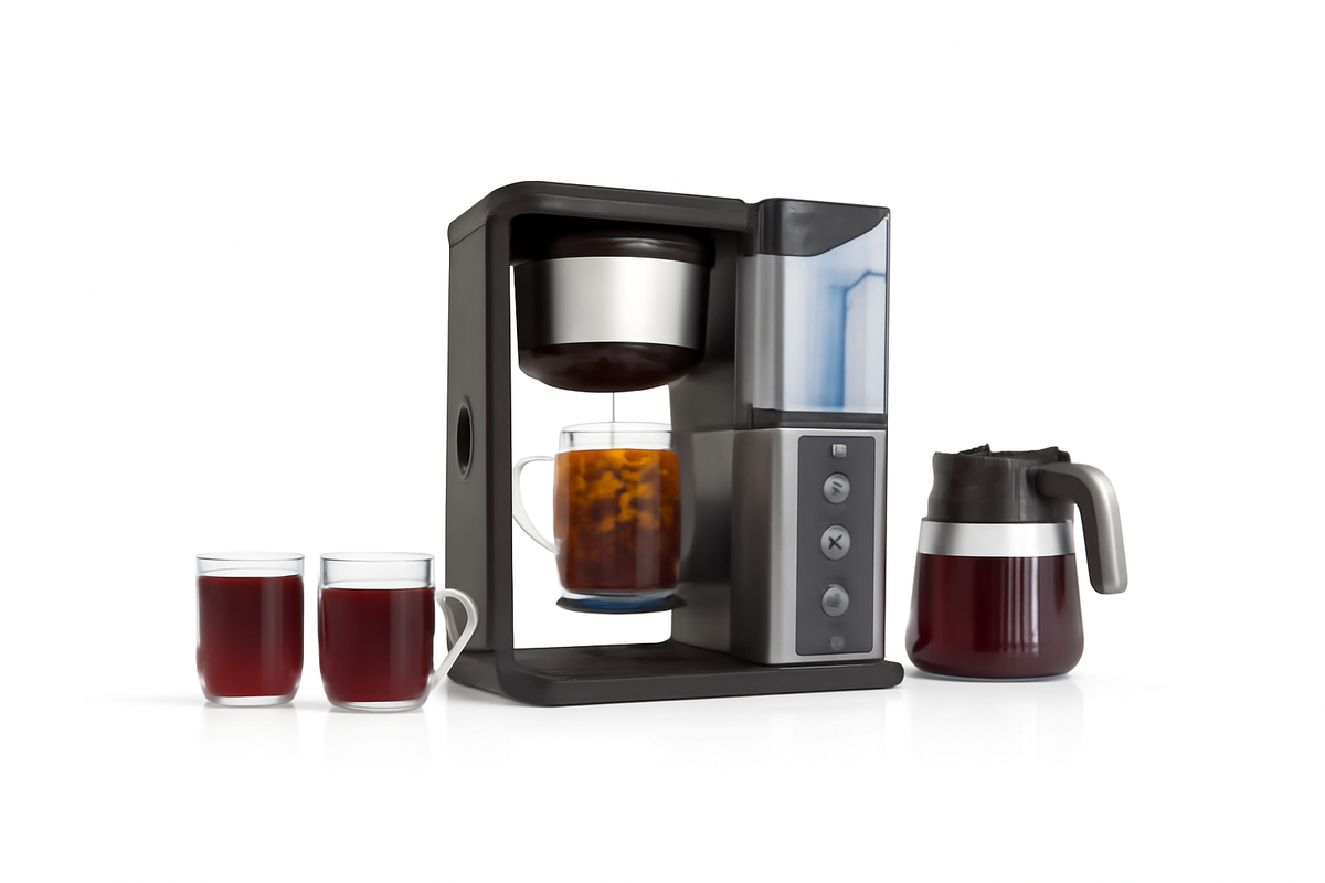 Hot and Iced Coffee Maker