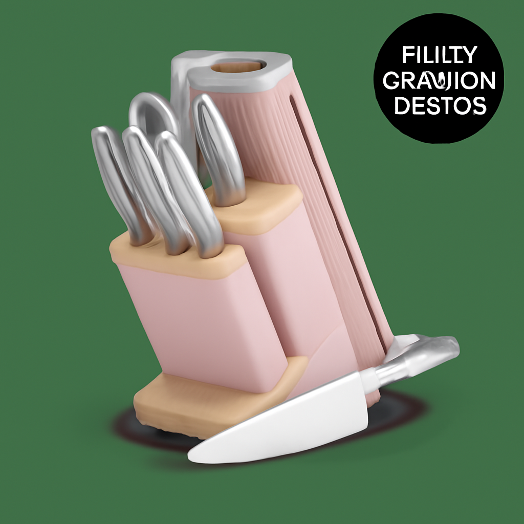 10-Piece Kitchen Knife Set and Steak Knives