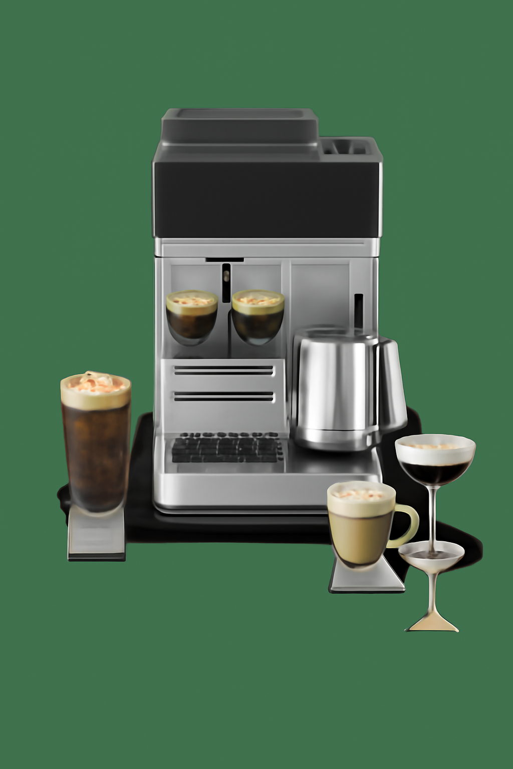 Fully Automatic Espresso Machine Stainless Steel